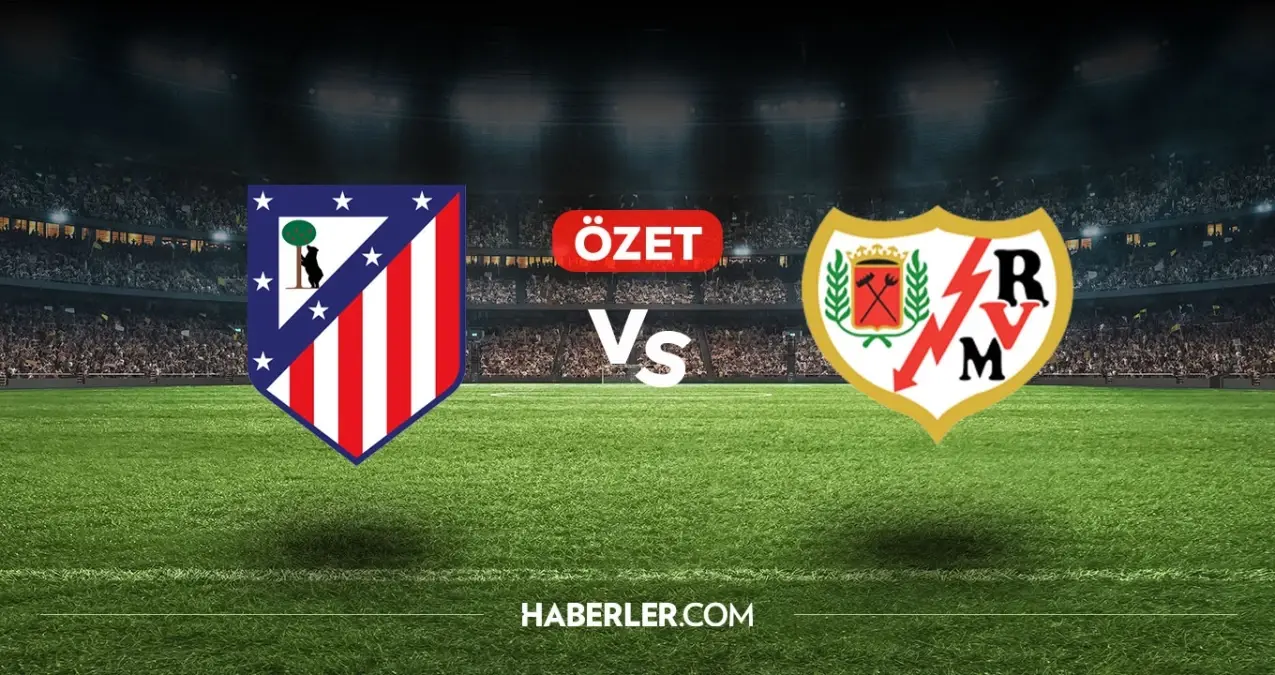 Atletico Madrid Rayo Vallecano maç özeti ve golleri! (VİDEO) Atletico Madrid Rayo Vallecano geniş özeti! Golleri kim attı, maç kaç kaç bitti?