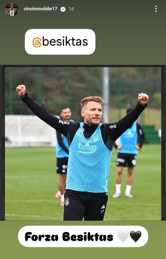 Beşiktaşlıları çıldırtan Immobile'den çok konuşulacak bir paylaşım daha