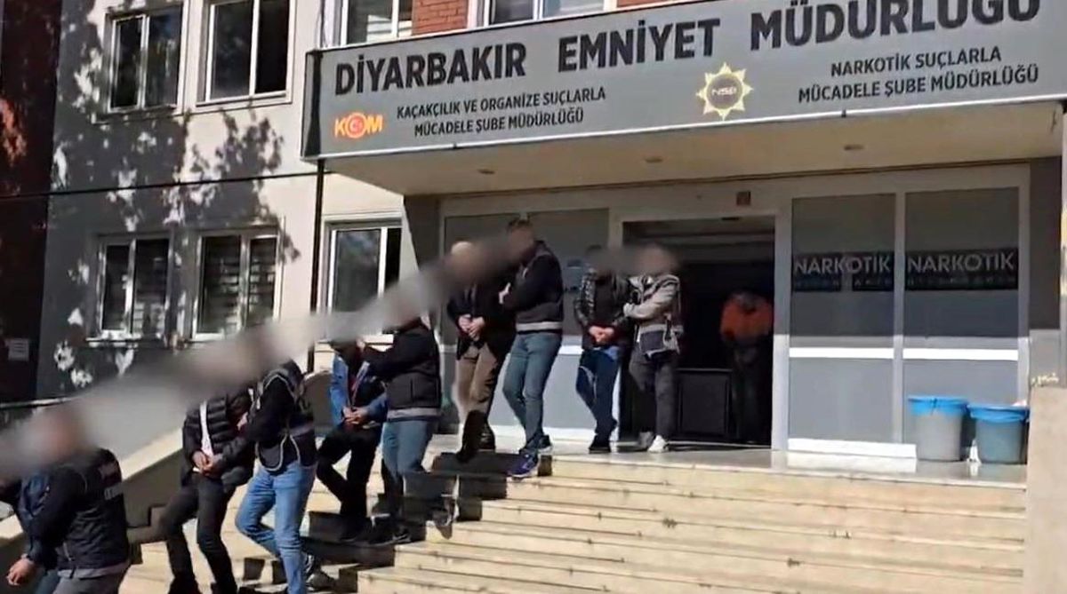 Diyarbakır'da Uyuşturucu Operasyonu: 29 Tutuklama