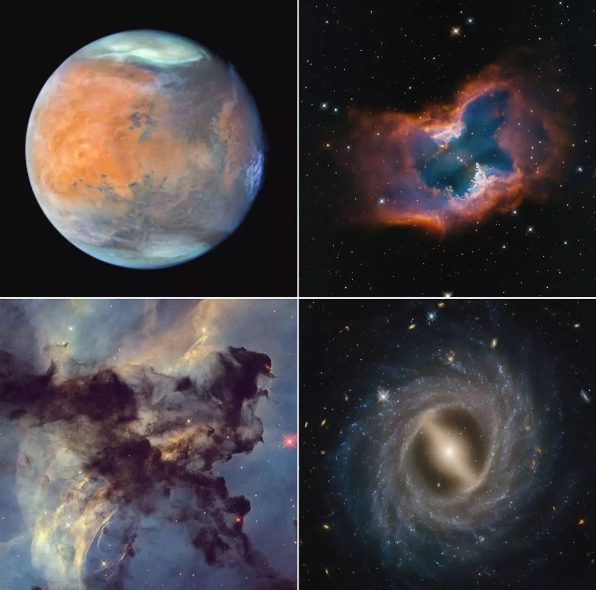 NASA, Hubble Teleskobu'nun 35. Yıl Dönümünde Uzay Fotoğraflarını Paylaştı