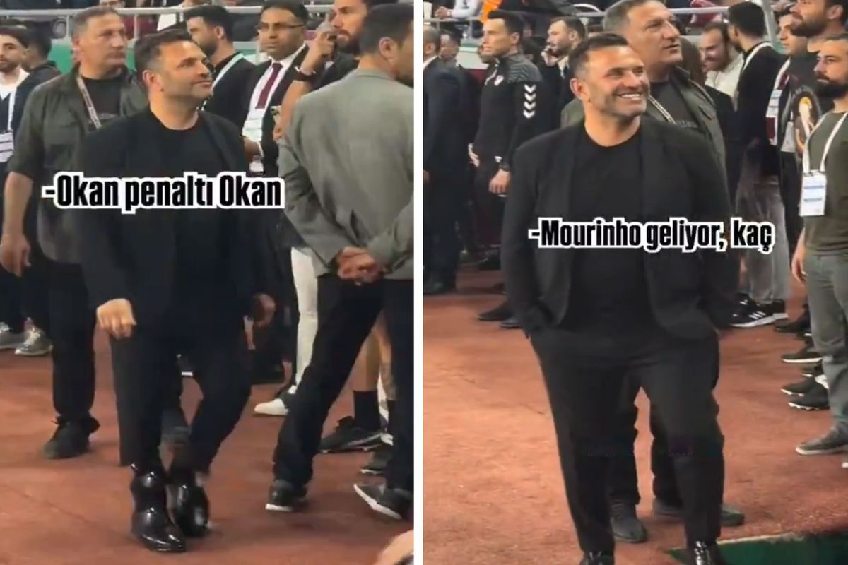 Konyasporlu taraftar Okan Buruk'a peş peşe laf attı: Mourinho geliyor kaç