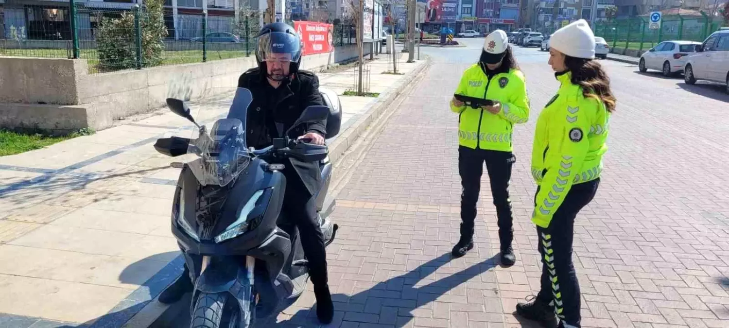 Manisa'da İlk 3 Ayda 33 Bin Araç Kontrol Edildi, 257 Araç Trafikten Men Edildi