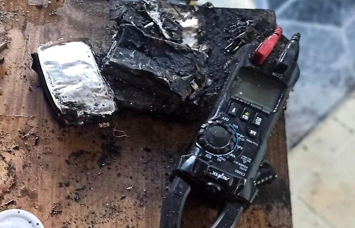 Kahramanmaraş'ta Telefon Bataryası Patladı, Yangın Çıktı
