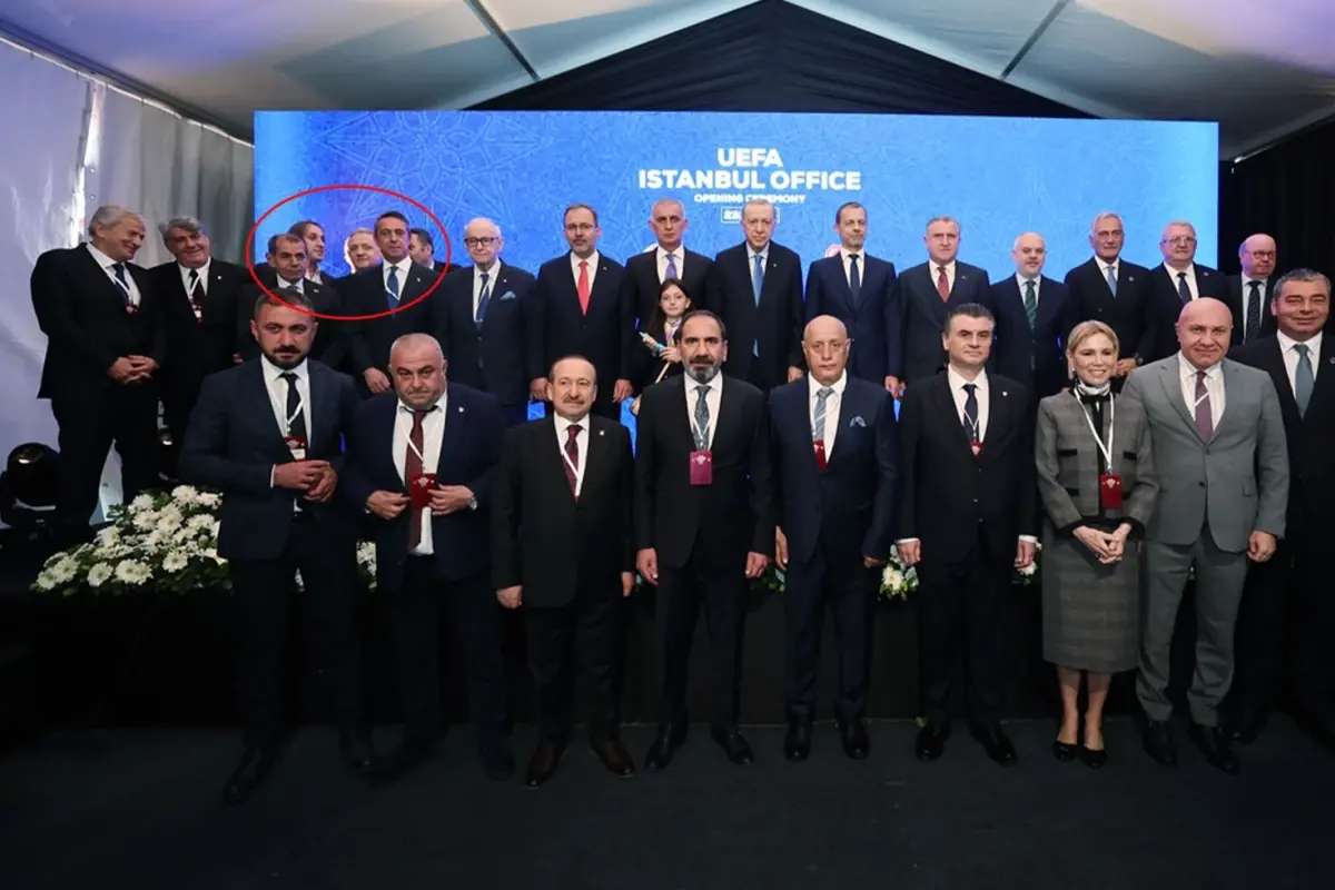 Tarihi açılışa damga vuran kare: Ali Koç ve Dursun Özbek yan yana