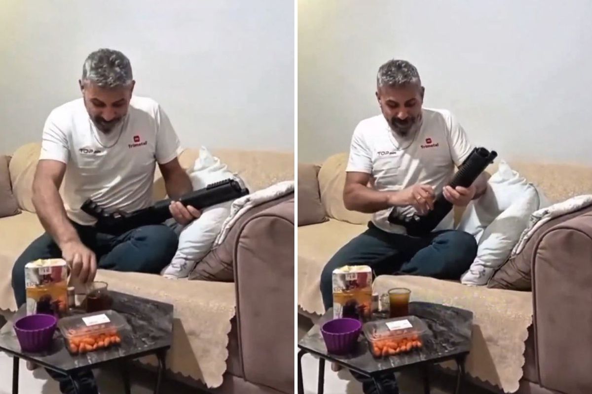 Video çekip paylaşan vatandaşın deprem önlemi izleyenleri ikiye böldü