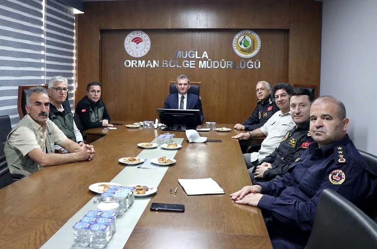 Muğla ve Aydın'dan Orman Yangınları İçin Koordinasyon Toplantısı