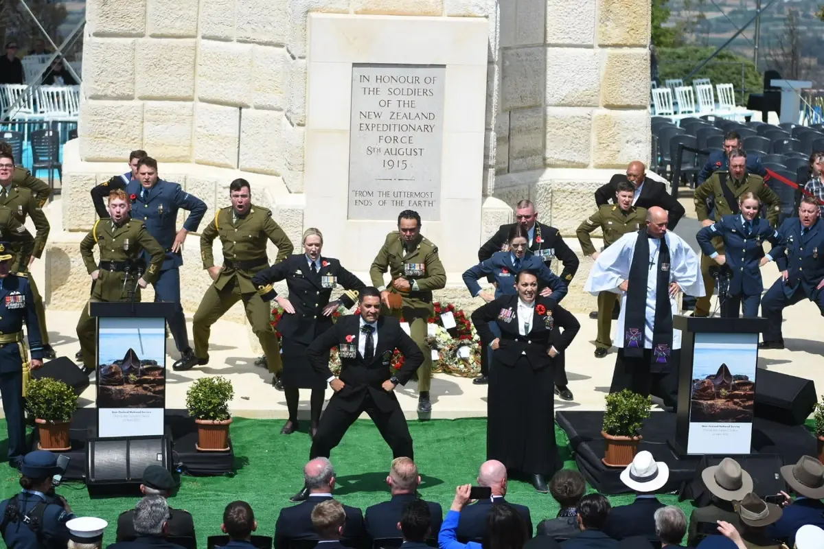 Çanakkale Savaşları'nın 110. Yıldönümünde Anma Töreni ve Haka Dansı