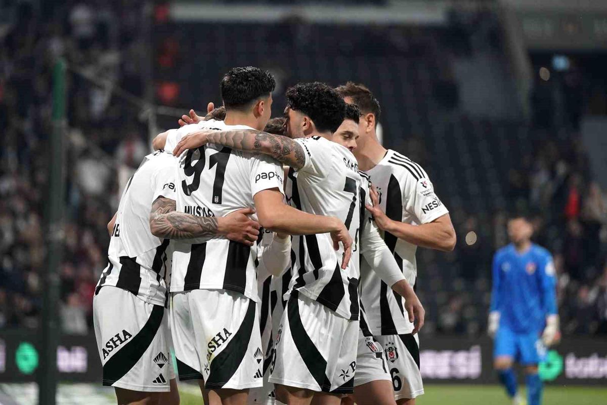 Beşiktaş, Hatayspor'u 5-1 Yenerek Moral Buldu