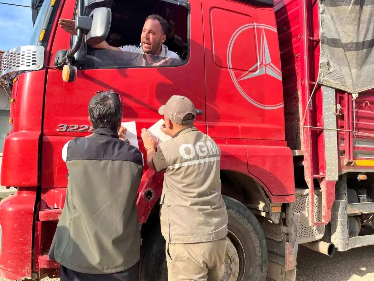 Bilecik'te Orman Kaçakçılığına Karşı Sıkı Denetim