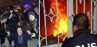 Boşanma davasından önce evi ateşe verdi: Yetimleri içeride kaldı, kurtarın!