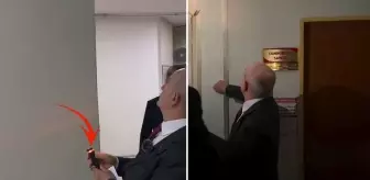 Belediye başkanının binalara yaptığı 'sağlamlık' testi pes dedirtti