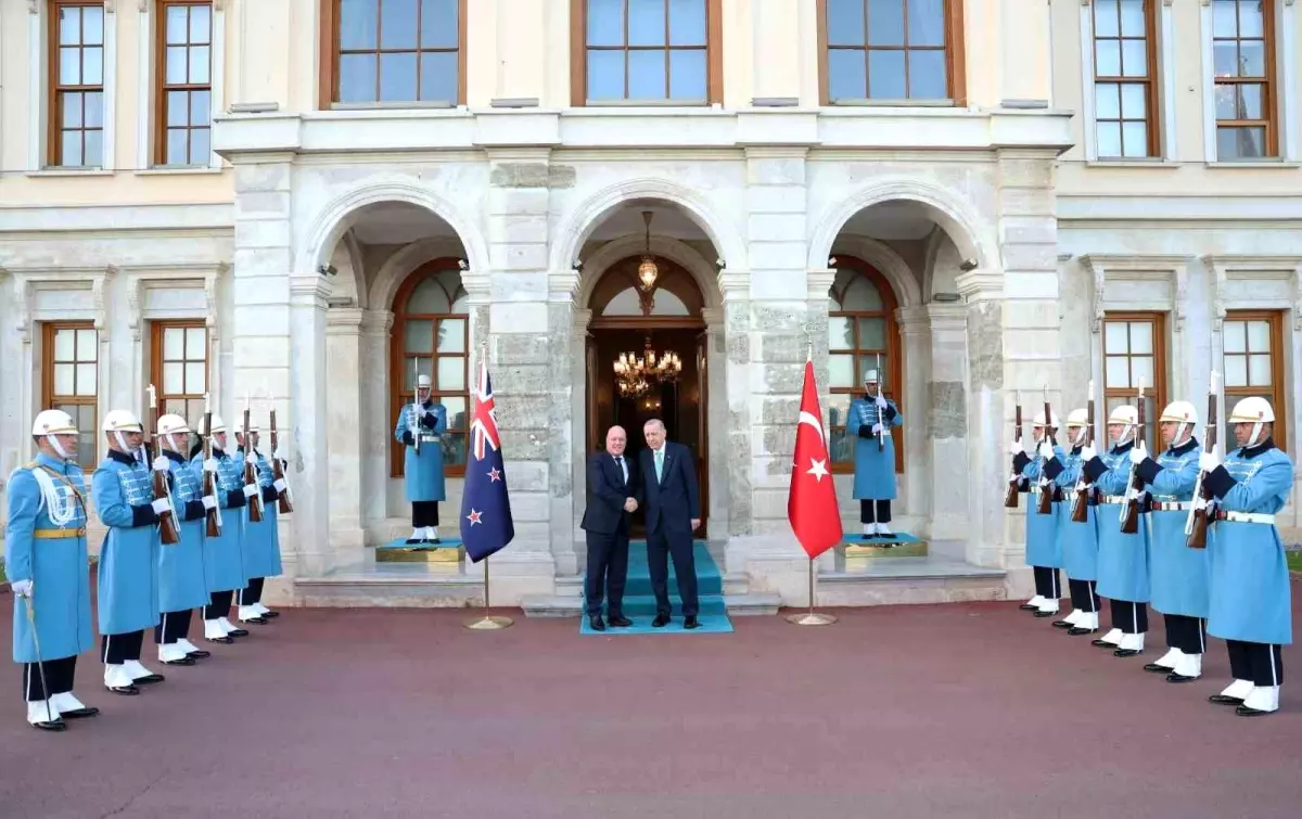 Cumhurbaşkanı Erdoğan, Yeni Zelanda Başbakanı Luxon'u kabul etti