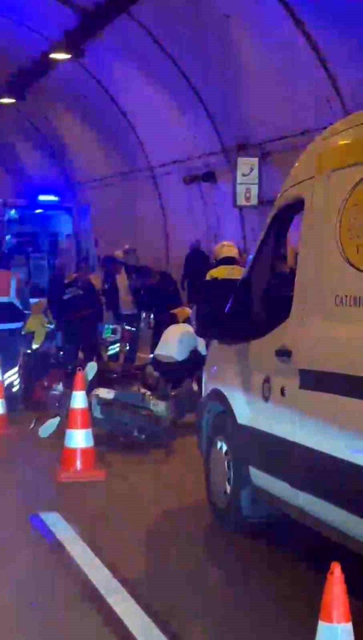 Dolmabahçe Tüneli'nde Motosiklet Kazası: Genç Sürücü Hayatını Kaybetti