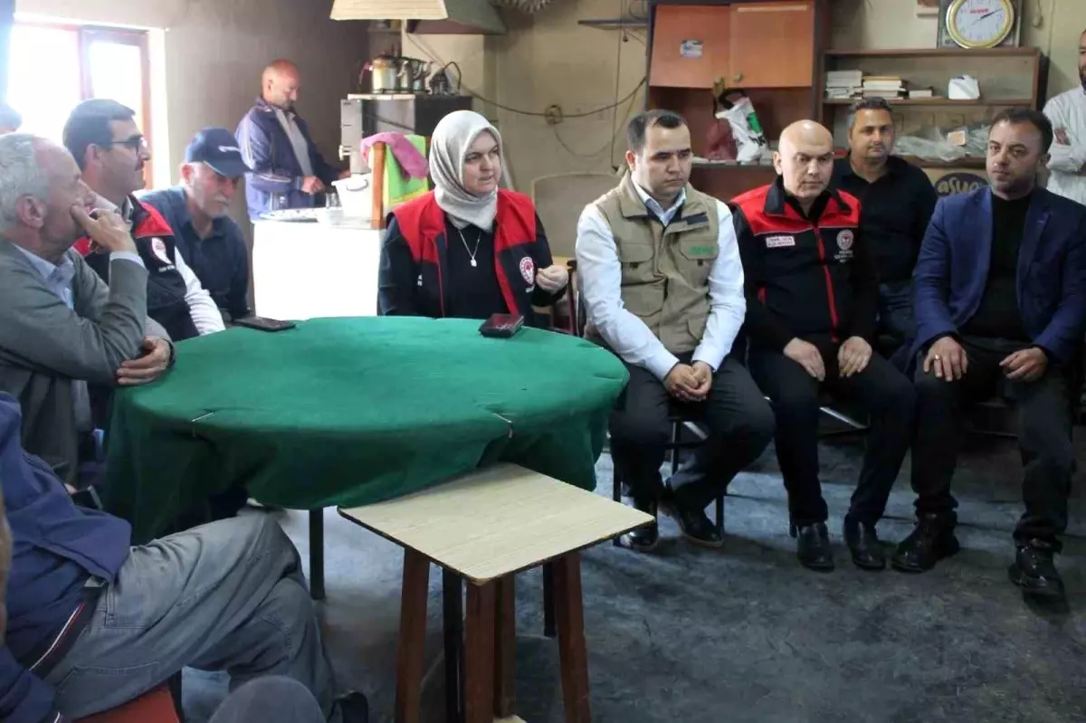 Düzce'de Zirai Dondan Etkilenen Alanlar İncelendi