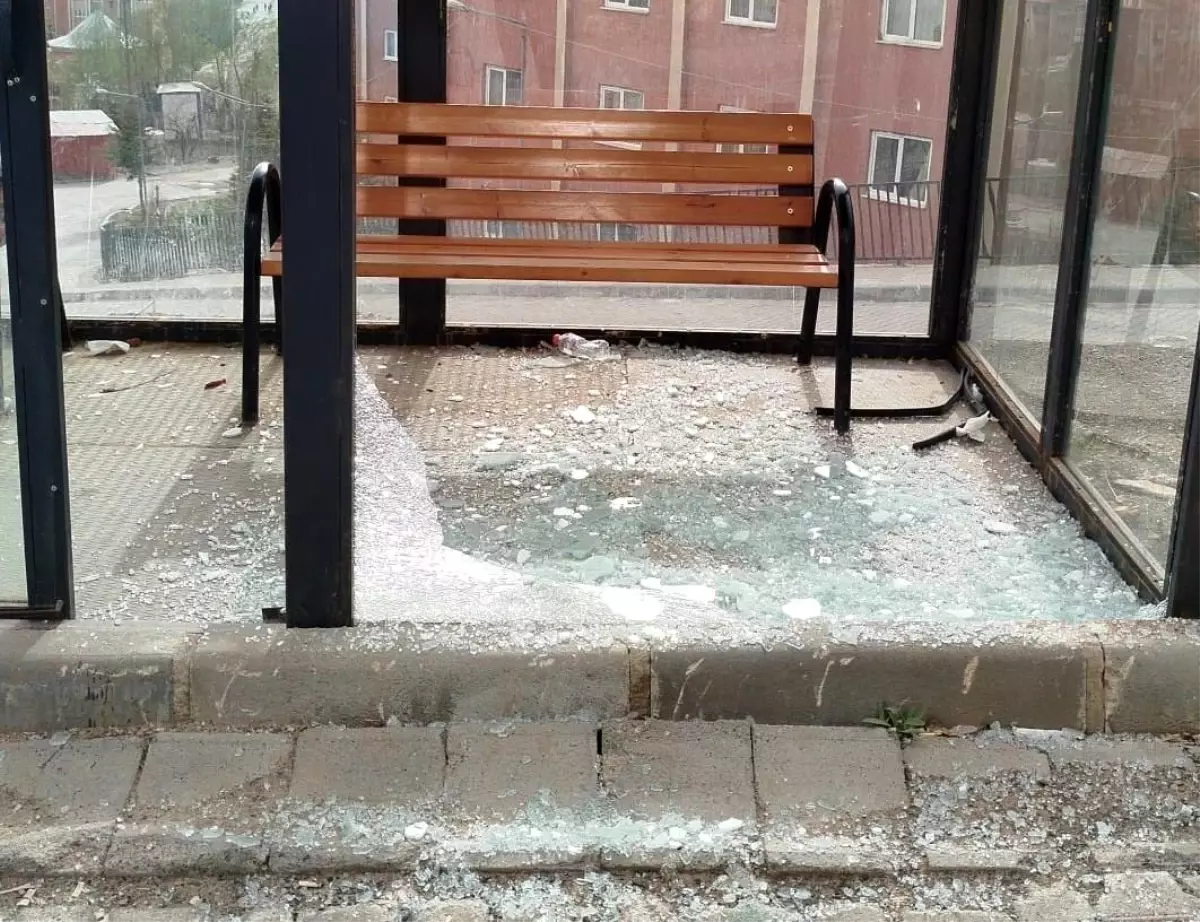 Hakkari'de Kamusal Alanlara Zarar Veren Şahıslara Tepki