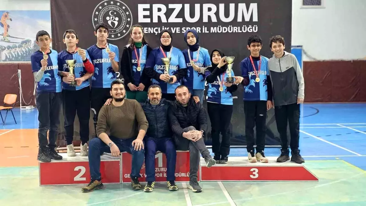 Tuzcu Mimar Sinan Ortaokulu Floor Curling Şampiyonasında Başarı Elde Etti