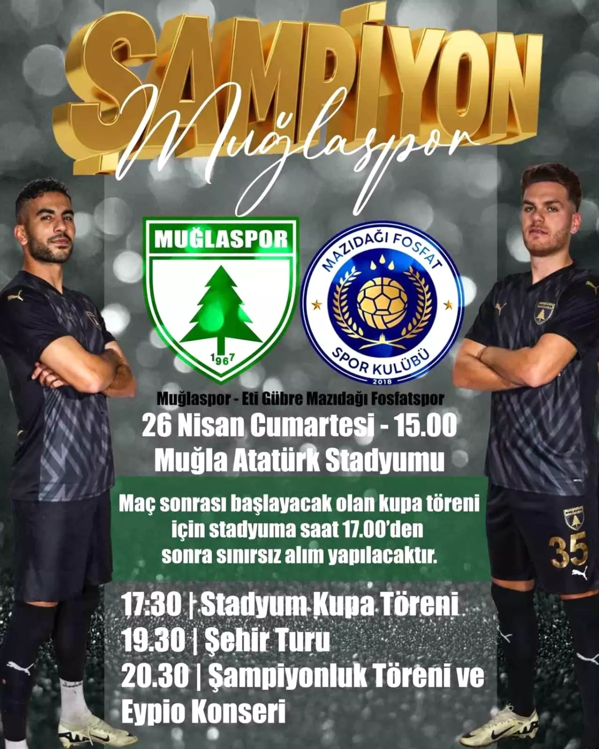 Muğlaspor, Şampiyonluk Kutlamalarına Hazırlanıyor