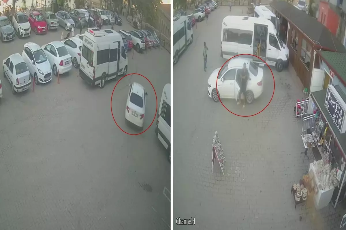 Otomobilden indi, eşini görür görmez pompalı tüfekle ateş açtı