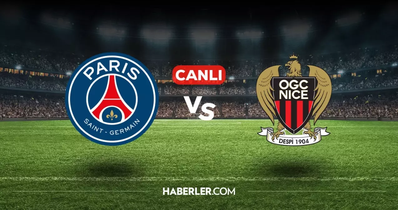 PSG Nice CANLI nereden izlenir? PSG Nice maçı hangi kanalda, nasıl izlenir?