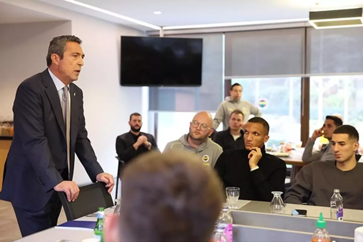 Samandıra'ya giden Ali Koç'un futbolculara ne dediği ortaya çıktı