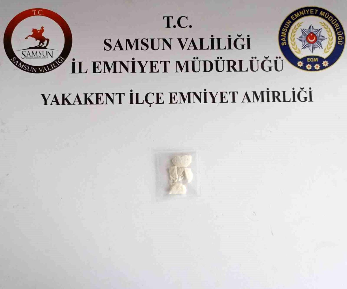 Samsun'da Taş Kokain Ele Geçirildi, İki Kişi Gözaltına Alındı