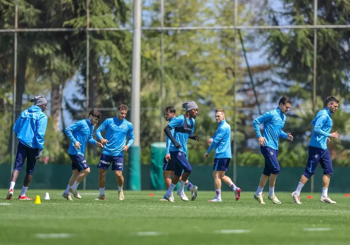 Trabzonspor Alanyaspor Maçının Hazırlıklarına Başladı
