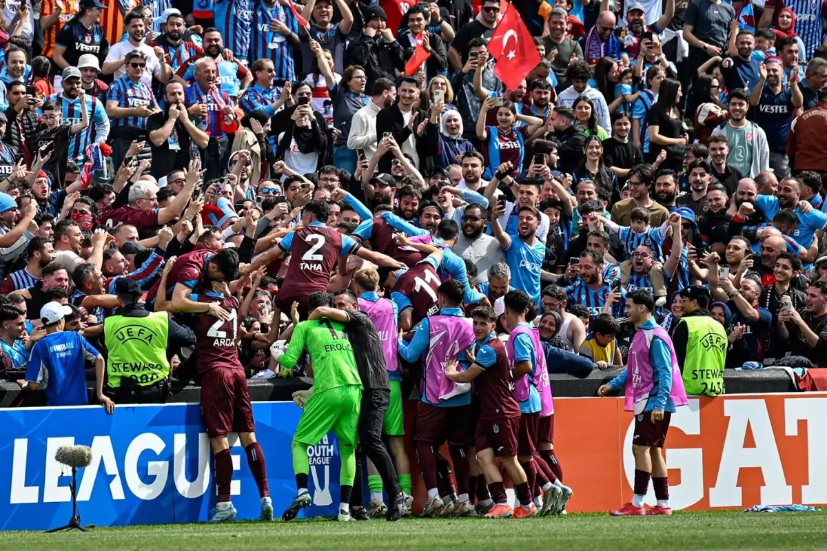 Trabzonspor, UEFA Gençlik Ligi'nde adını finale yazdırdı