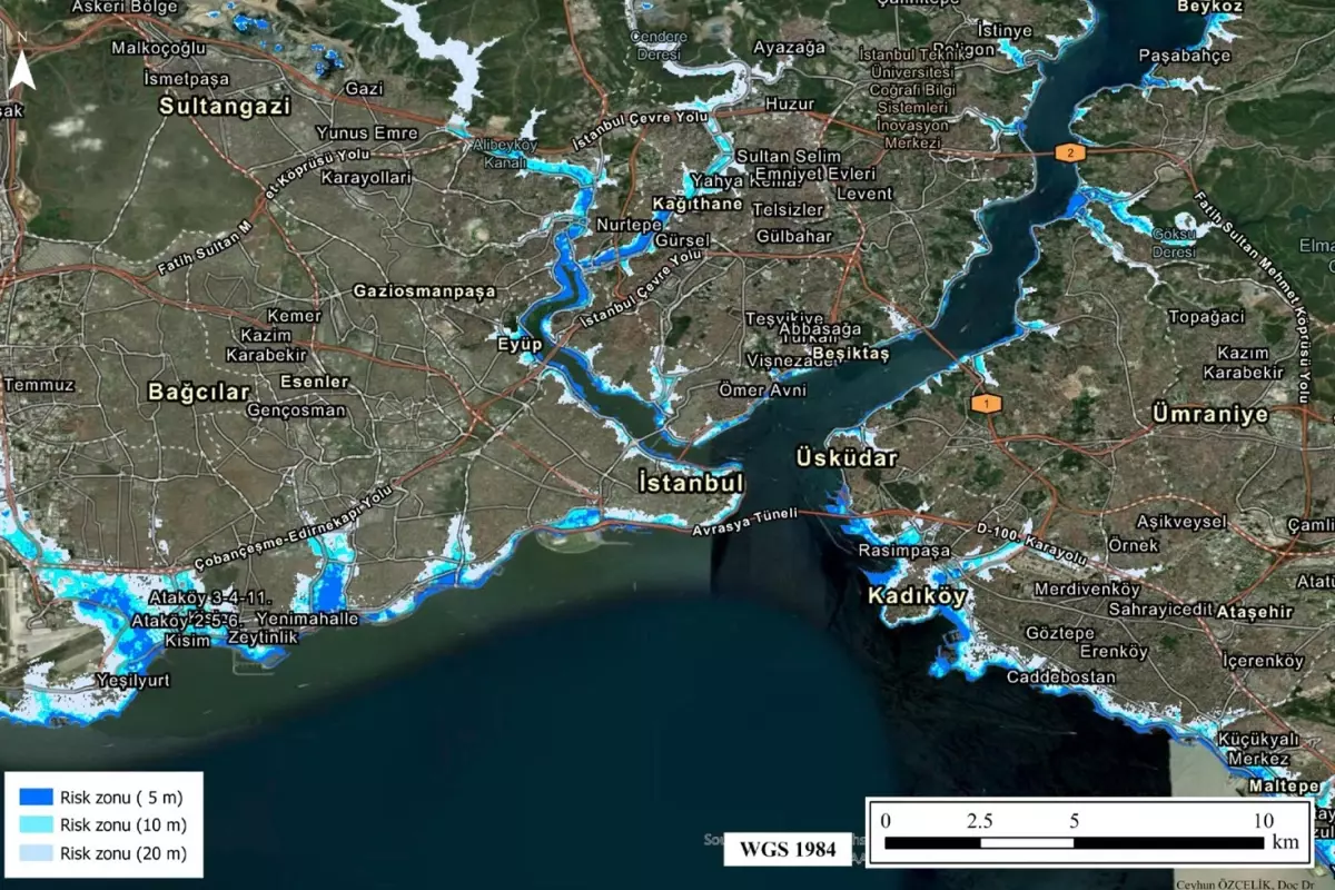 Tsunami risk haritası yayınlandı! İstanbul'da hangi ilçe ne kadar etkilenecek?