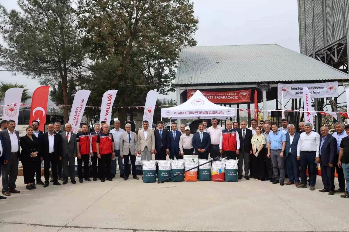 Hatay'da Depremzede Çiftçilere 35 Milyon TL Tohum ve Ekipman Desteği