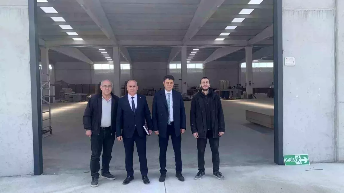 Kaymakam Çengel, Sandıklı OSB'yi Ziyaret Etti