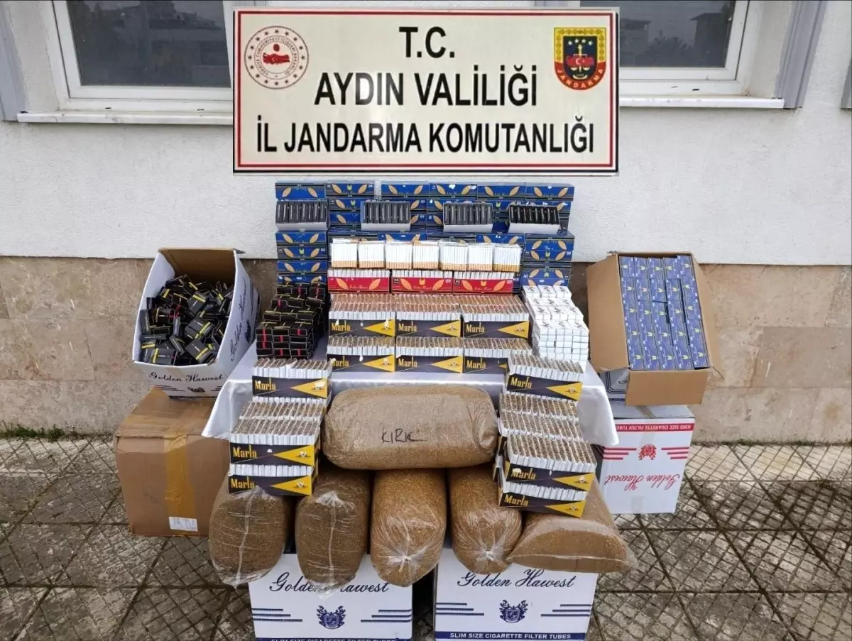 Kaçak Sigaralarla Yakalandı