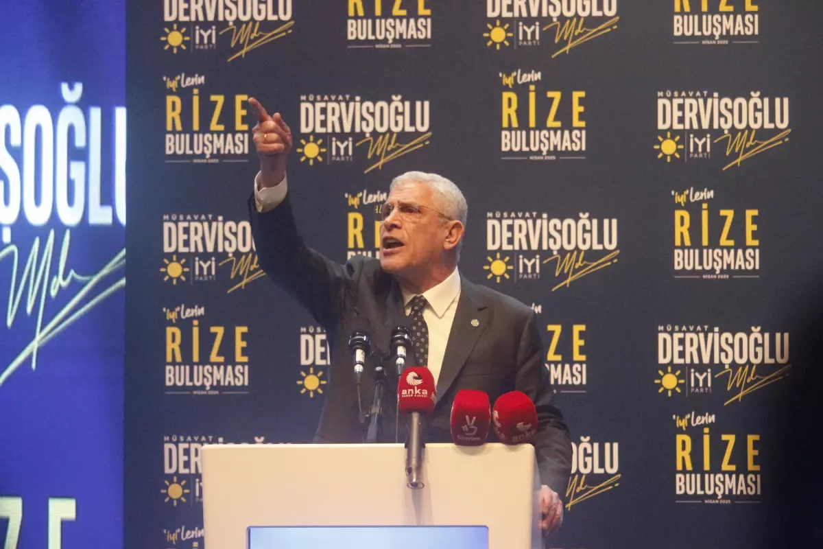 İYİ Parti Genel Başkanı Dervişoğlu: 'Türkiye'de 167 tane parti var, her gelen maşallah parti kuruyor'