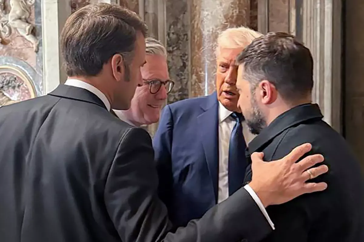 Dünya liderleri Papa'nın cenazesinde buluştu! Gündemde Rusya-Ukrayna barışı var