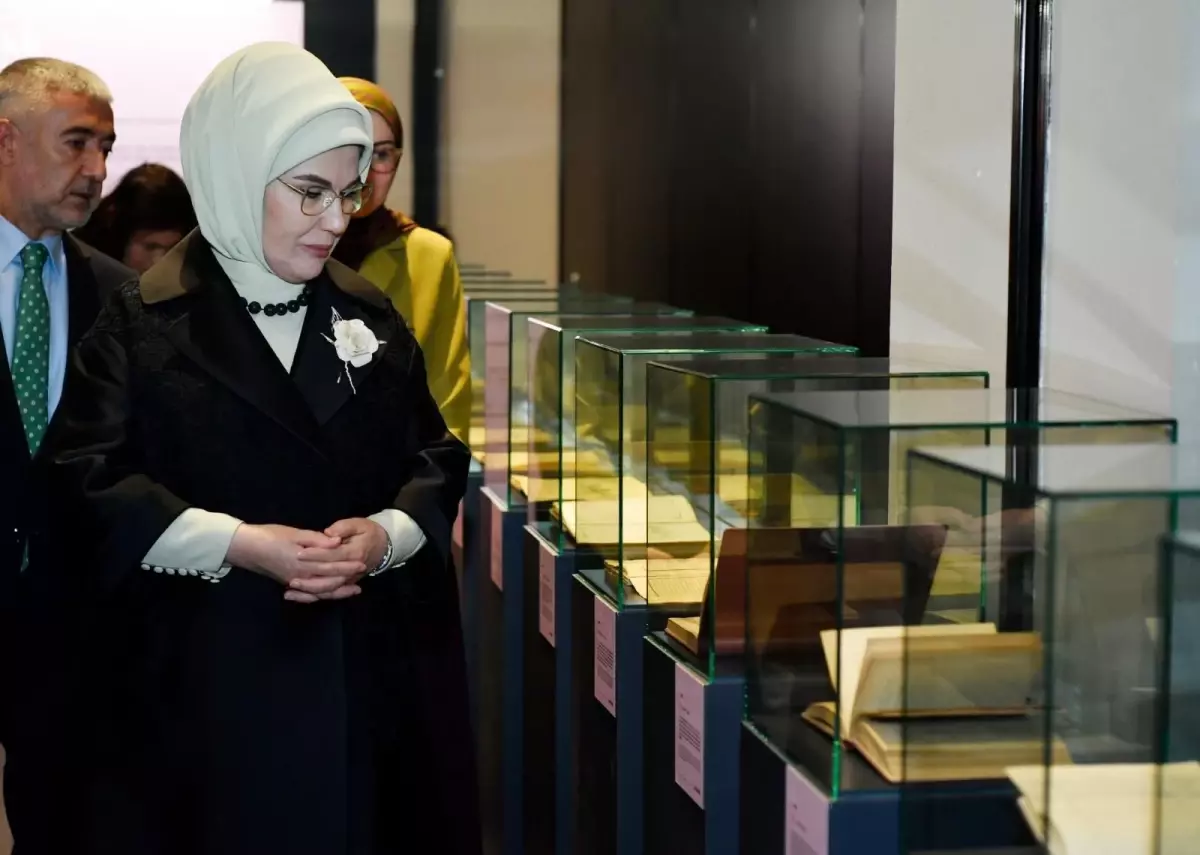 Emine Erdoğan, 'Saklı Kalanlar' Sergisinin Açılışını Yaptı
