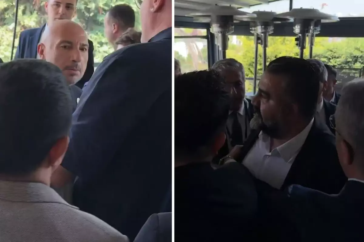 Hakan Bilal Kutlualp ile Ümit Özat arasında kavga çıktı