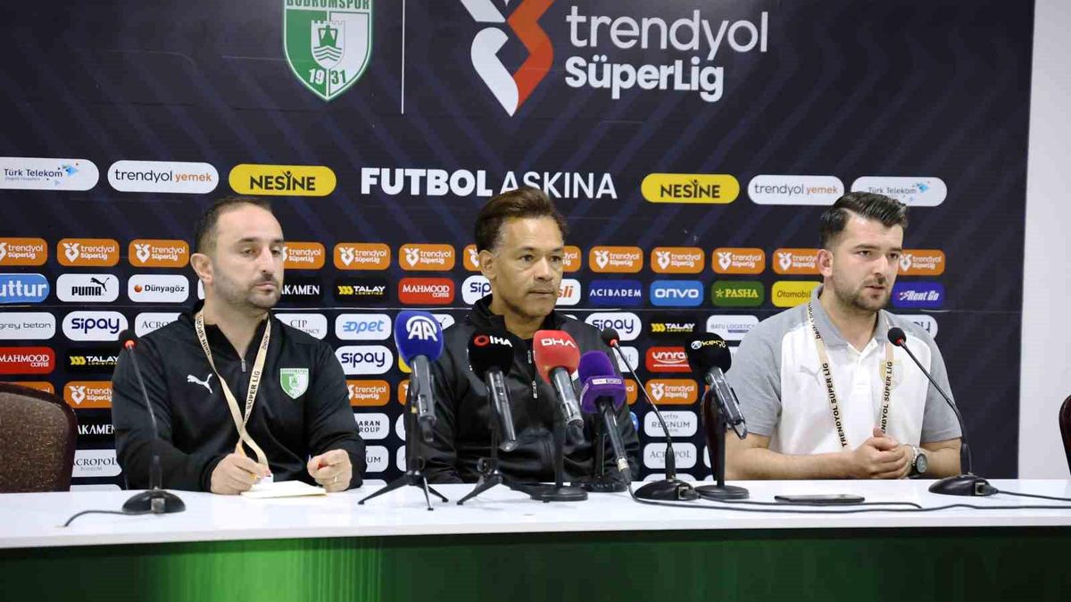 Bodrum FK Teknik Direktörü Morais, Hakem Kararlarını Eleştirdi