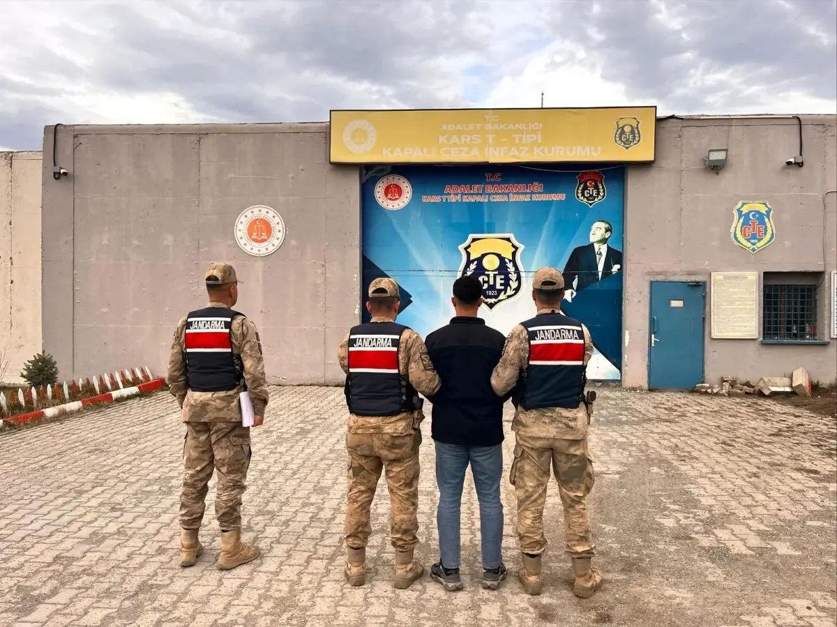 Kağızman'da Hapis Cezası Bulunan Şahıs Yakalandı