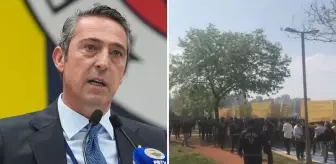 Fenerbahçe'de tarihi protesto! Devam kararını açıklarken tesisler bu seslerle inledi