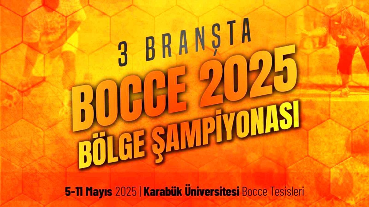 Karabük Üniversitesi Türkiye Okullar Arası Bocce Şampiyonası'na Ev Sahipliği Yapacak