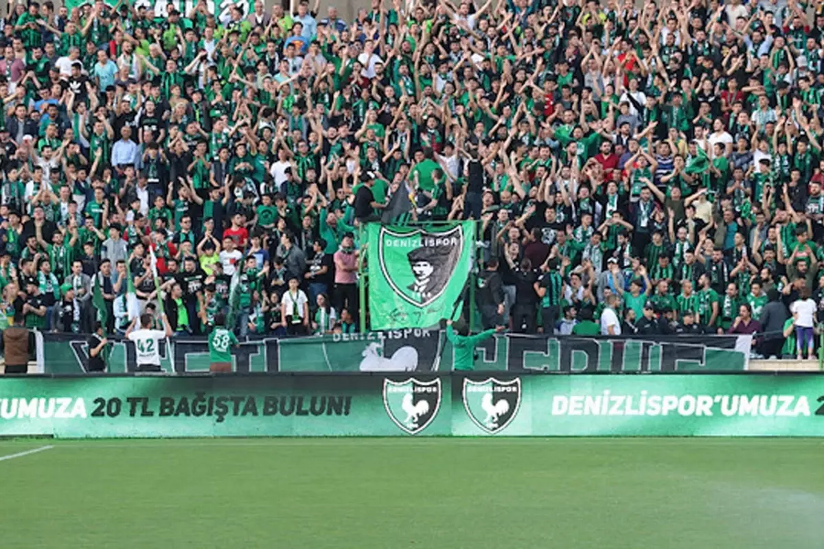 Türk futbolunun köklü ekibi Denizlispor, Bölgesel Amatör Ligi'ne düştü