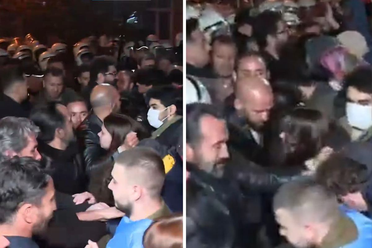 Üniversite öğrencilerinin Ankara'daki yürüyüşüne polis müdahale etti! 30 kişi gözaltına alındı