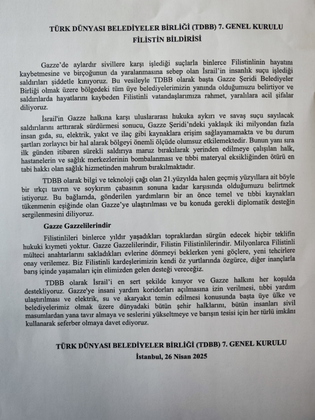 Başkan Altay TDBB 7. Olağan Genel Kurulu'nda Yeniden Başkan Seçildi Başkan Altay TDBB 7. Olağan Genel Kurulu'nda Yeniden Başkan Seçildi
