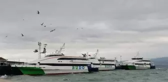 BUDO seferleri olumsuz hava koşulları nedeniyle iptal edildi