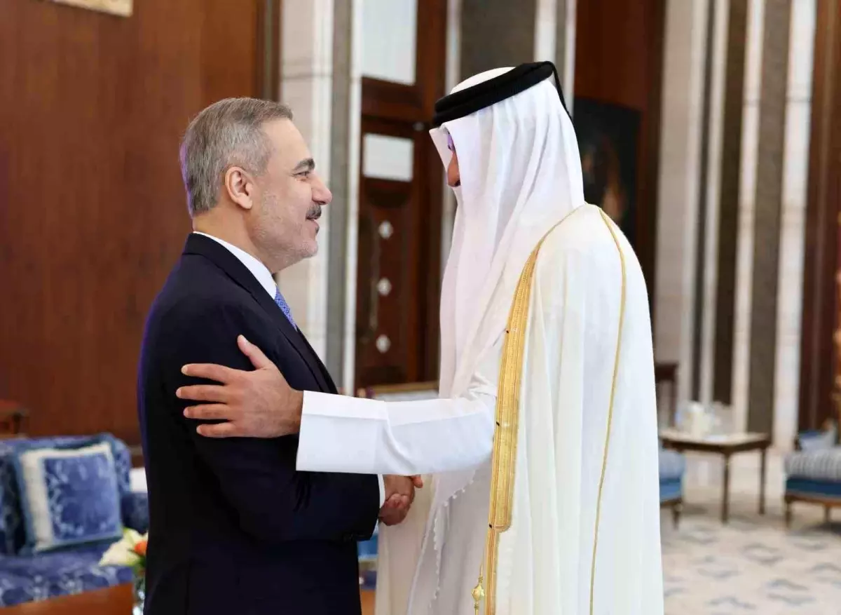 Dışişleri Bakanı Hakan Fidan Katar'da