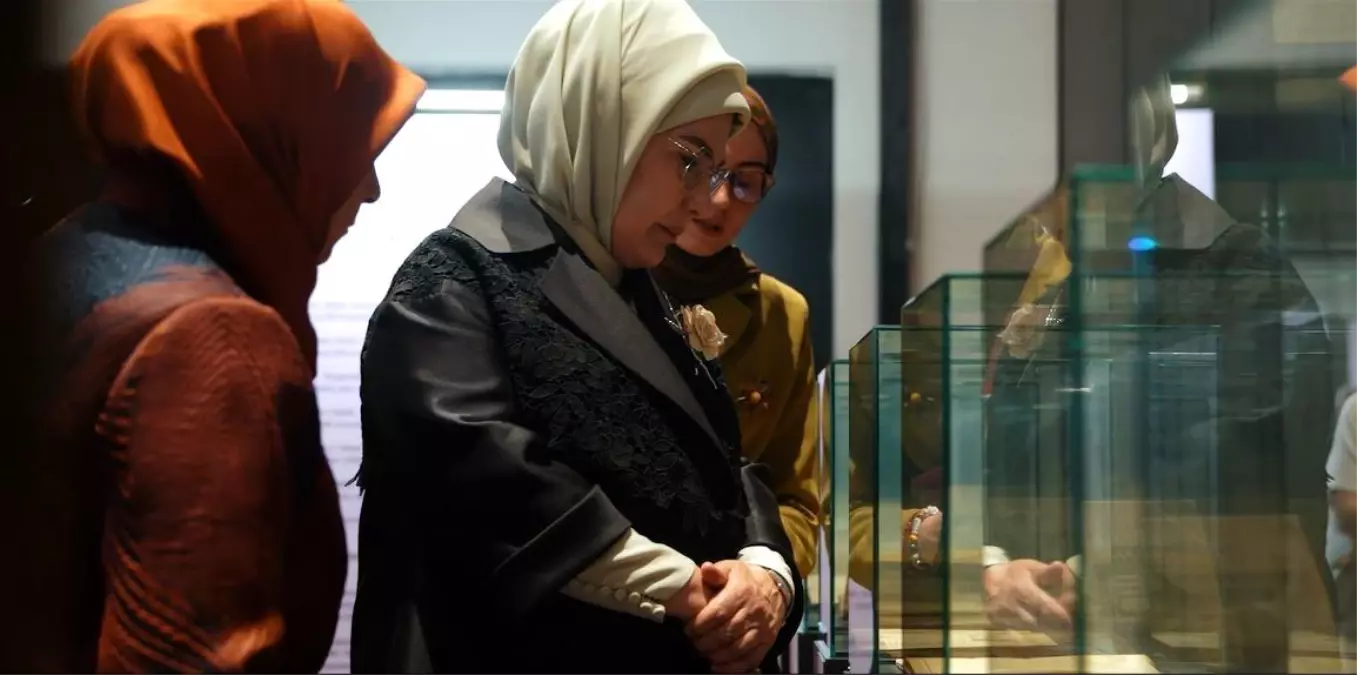 Emine Erdoğan 'Saklı Kalanlar' sergisine ilişkin paylaşım yaptı