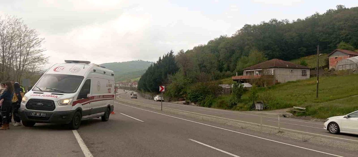 Zonguldak'ta Trafik Kazası: Dede ve İki Torunu Yaralandı