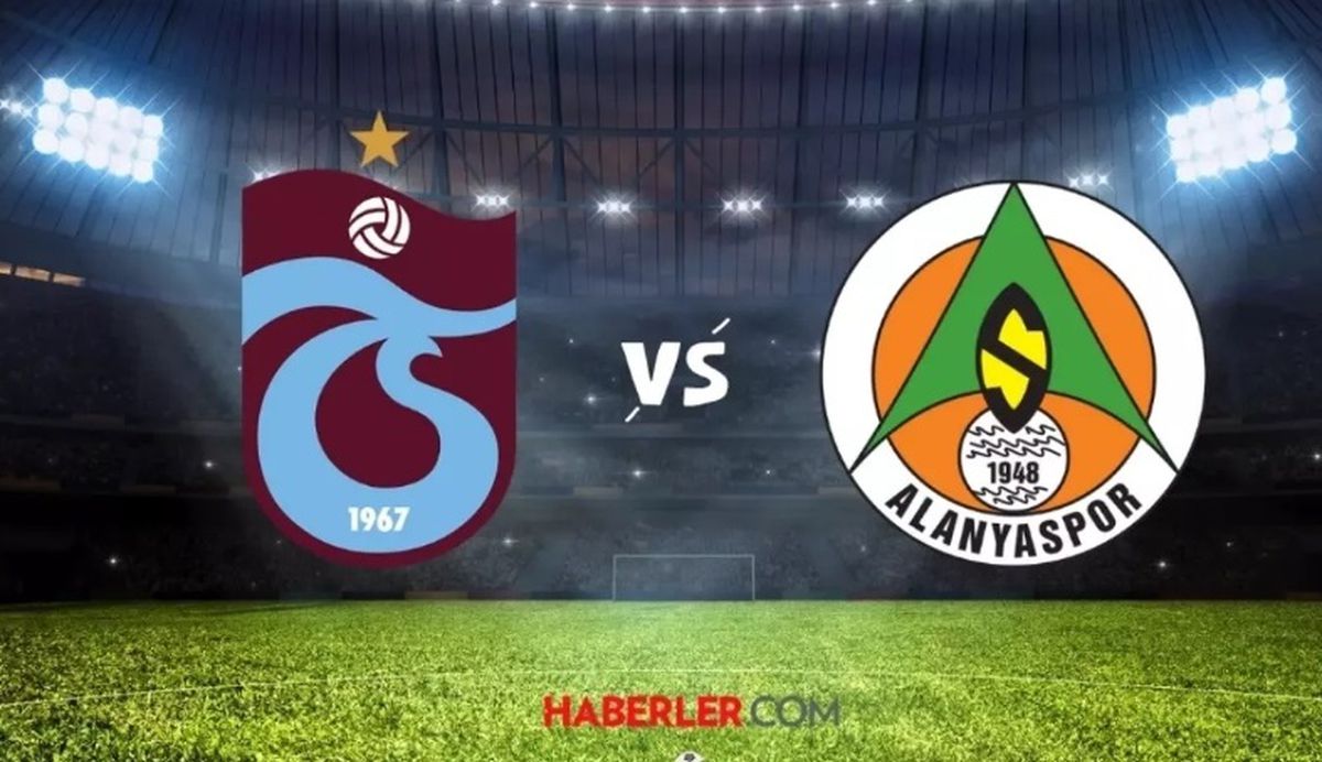 Trabzonspor Alanyaspor maçı kaç kaç, bitti mi MAÇ SKORU! Trabzonspor Alanyaspor maçı kaç kaç, canlı maç skoru!