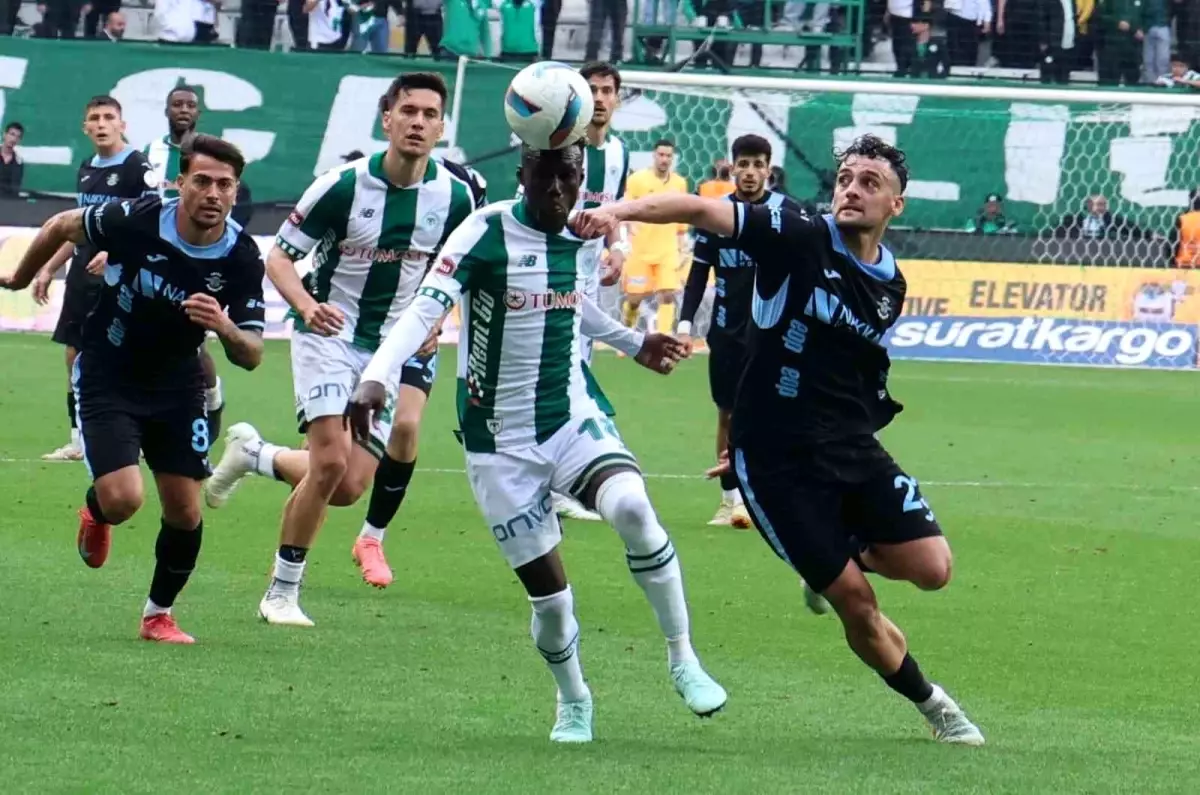 Konyaspor, Adana Demirspor'u 3-1 Mağlup Etti