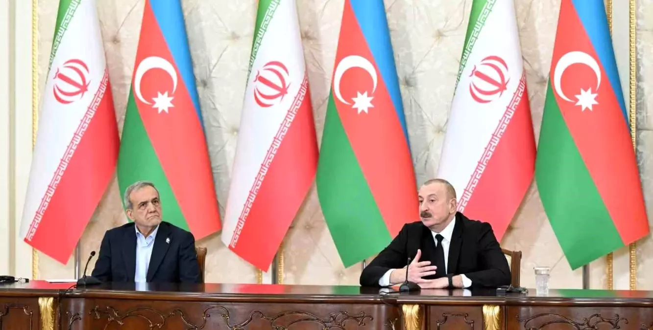 Azerbaycan ve İran Liderlerinden Kuzey-Güney Ulaştırma Koridoru Vurgusu