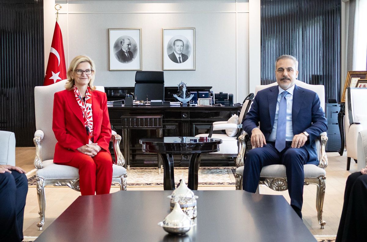 Dışişleri Bakanı Hakan Fidan, Uluslararası Telekomünikasyon Birliği Genel Sekreteri'ni Kabul Etti